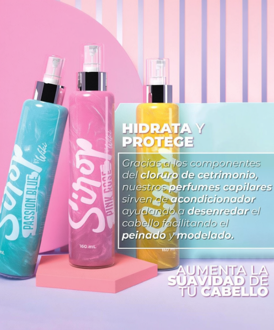 SIROP PERFUME CAPILAR  X3