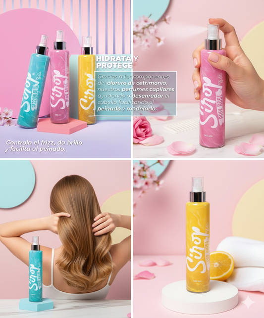 SIROP PERFUME CAPILAR  X3